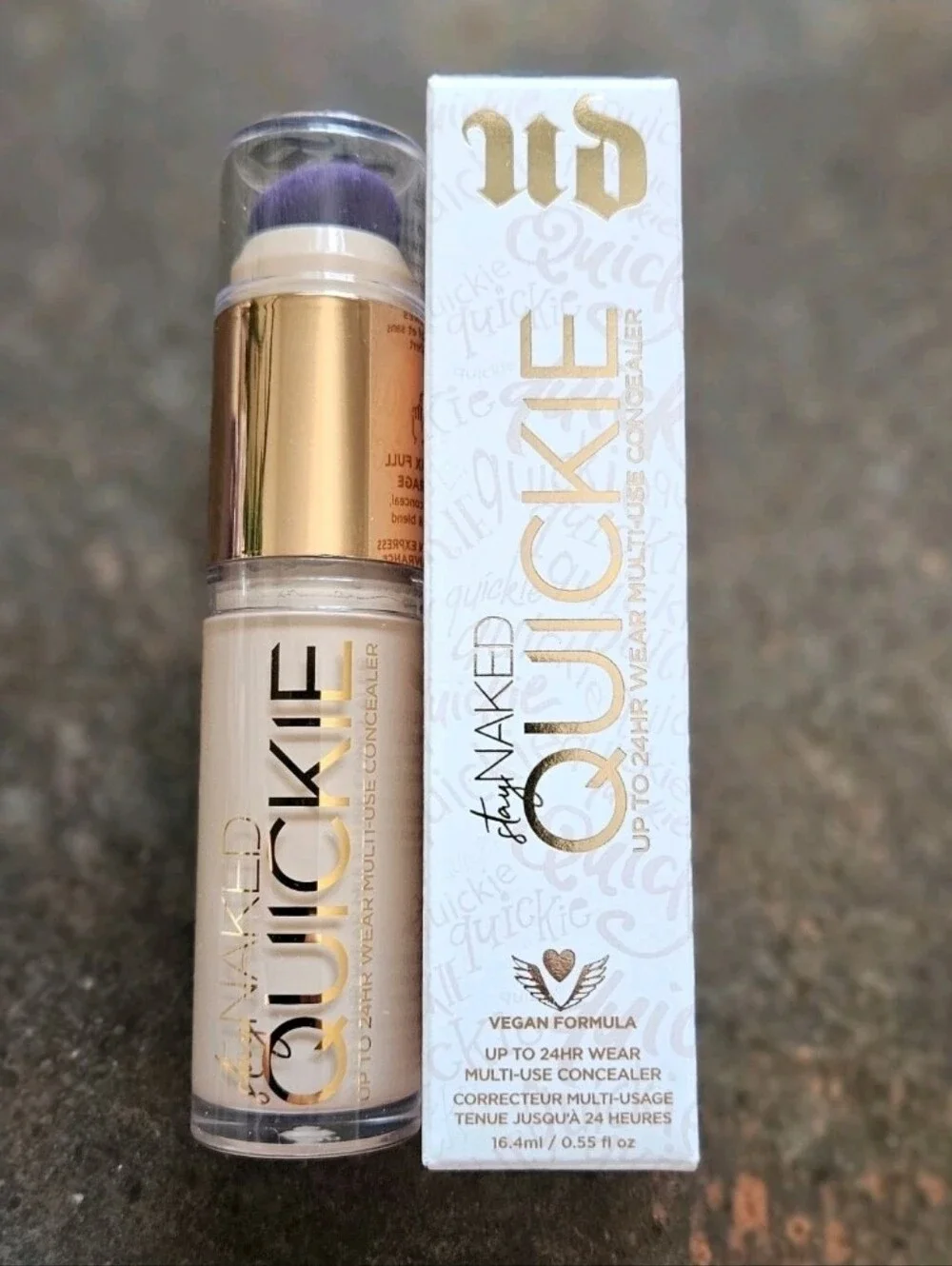 Urban Decay 40NN Light Medium NEUTRAL Stay Naked Quickie Multi Use Concealer NIB
